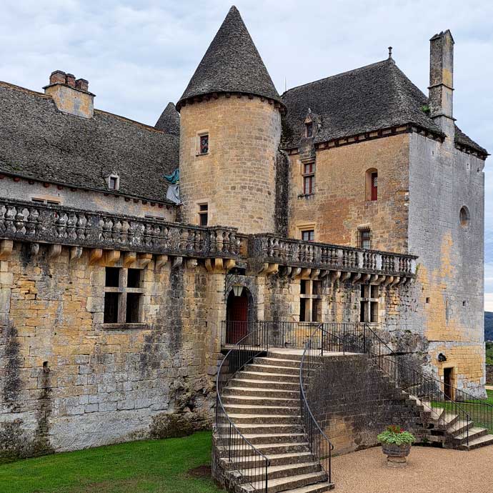 Entrée Château de Fénelon