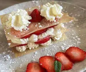 Mille-feuille aux fraises de Nabirat